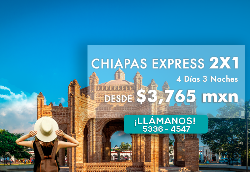 Viaja a Chiapas 2x1 Paquetes todo incluido Descuentos en Viajes