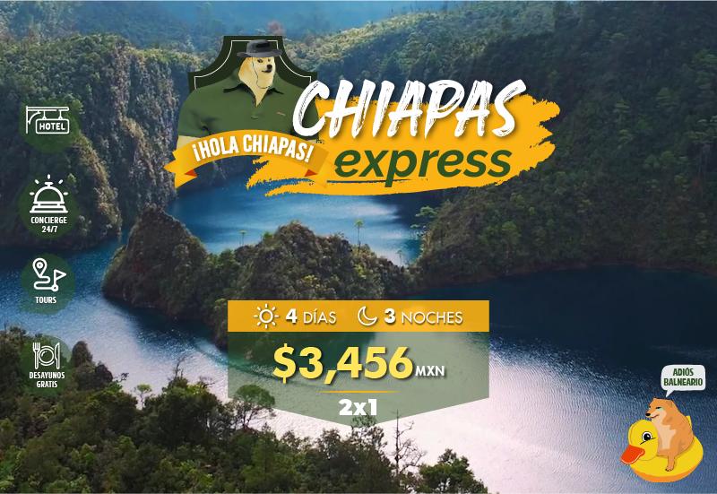 Viajes a Chiapas 2x1 Los Mejores Paquetes para Viajar a Chiapas